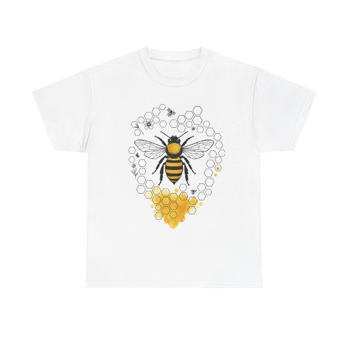 Bee t-shirt / Gift for women / Bee kind / Nature Tee / Vegan tshirt / Bumblebee trendy summer and spring concept