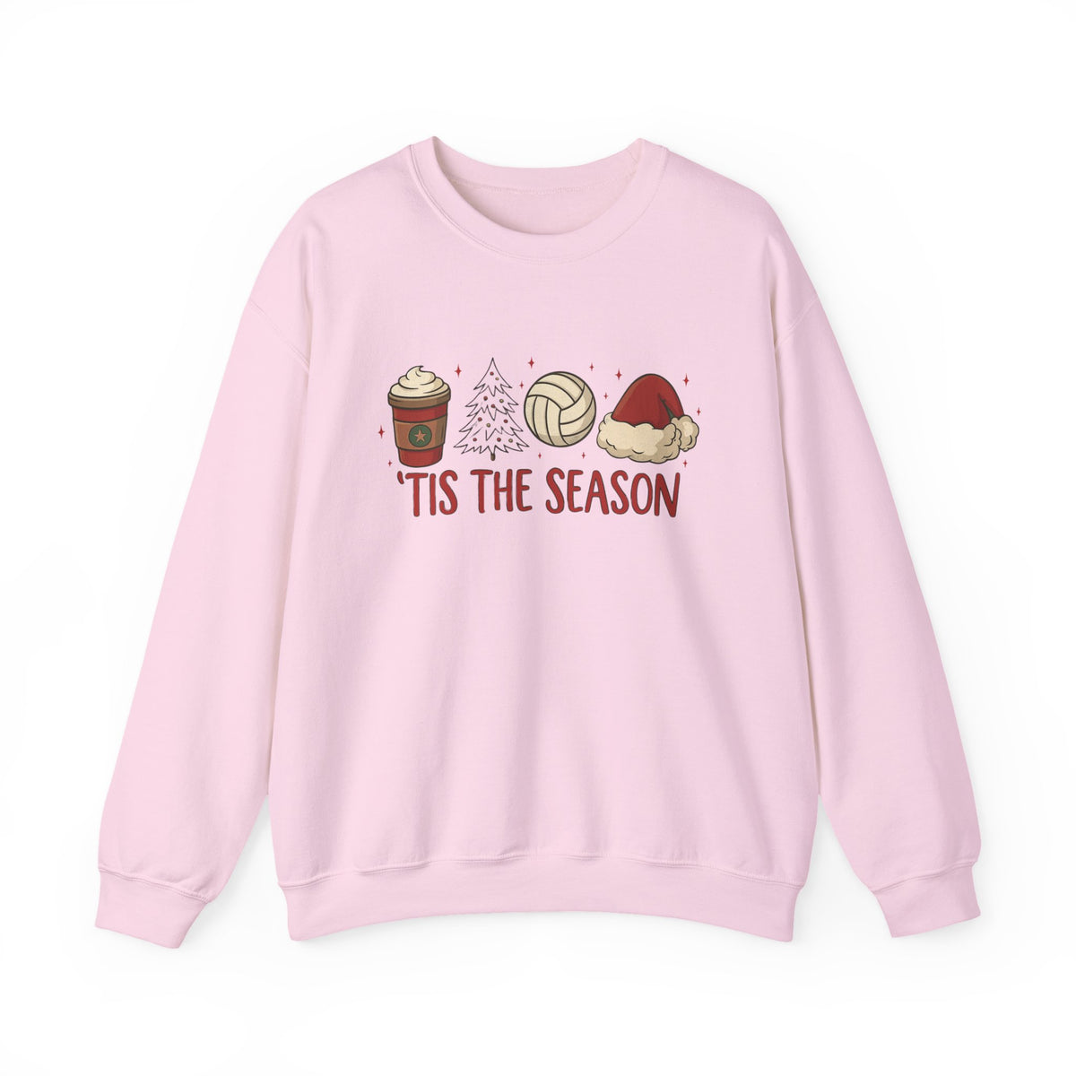 Tis The Season  Volleyball Sweatshirt, Volleyball Lover Shirt, Christmas Volleyball Shirt, Christmas Shirt, Christmas Gift, Christmas Tee