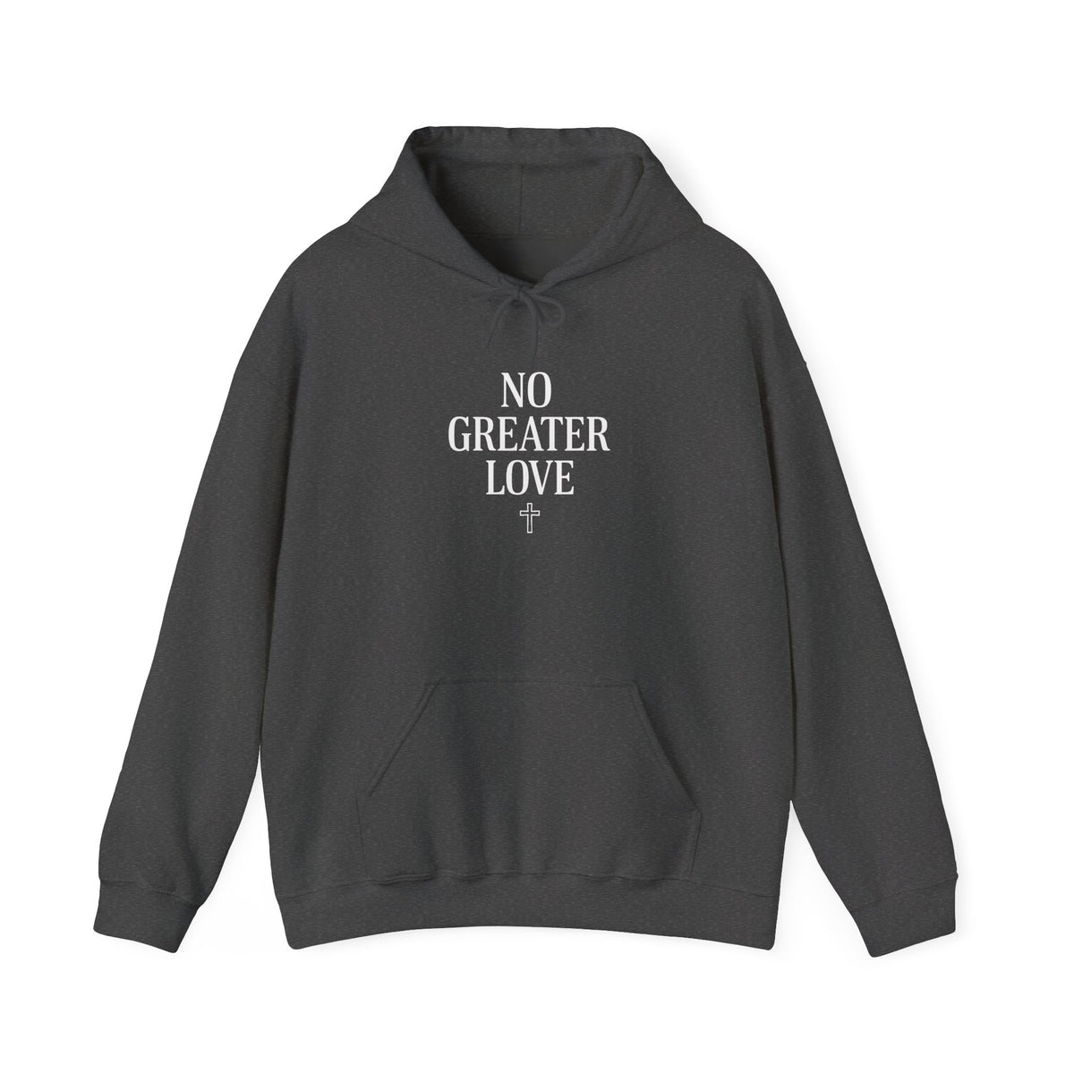 No Greater Love | Christian hoodie, faith streetwear unisex