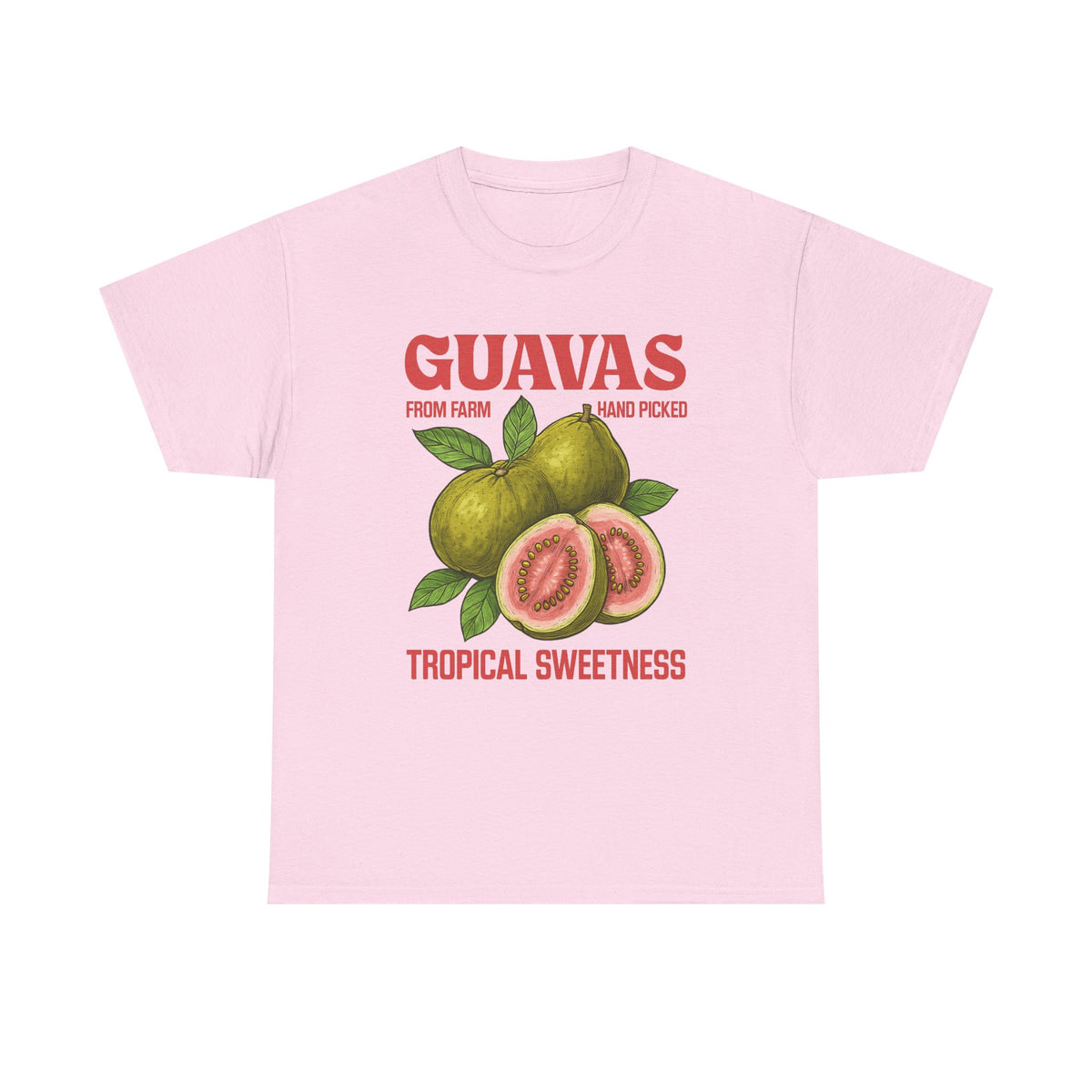 Guavas Retro Commercial Graphic Shirt, Vintages Guavas Label T-Shirt, Exotic Fruit Lover Tee, Cute Unisex Adult Graphic T Shirt, Cool Gift