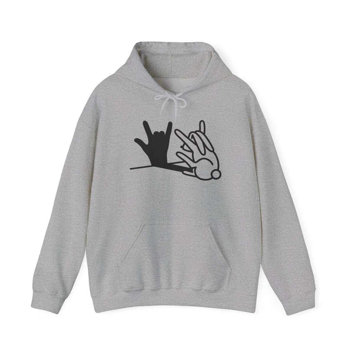 Rabbit hoodie for Men Women Funny Unisex Cute Trendy Rock Grunge Animal Humor Graphic Design hoodie sweatshirt with hood Gift for Easter
