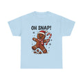 Oh Snap! Christmas Gingerbread Sweatshirt, Christmas Cookie Shirt, Christmas Santa Hat Shirt, Funny Christmas Gift