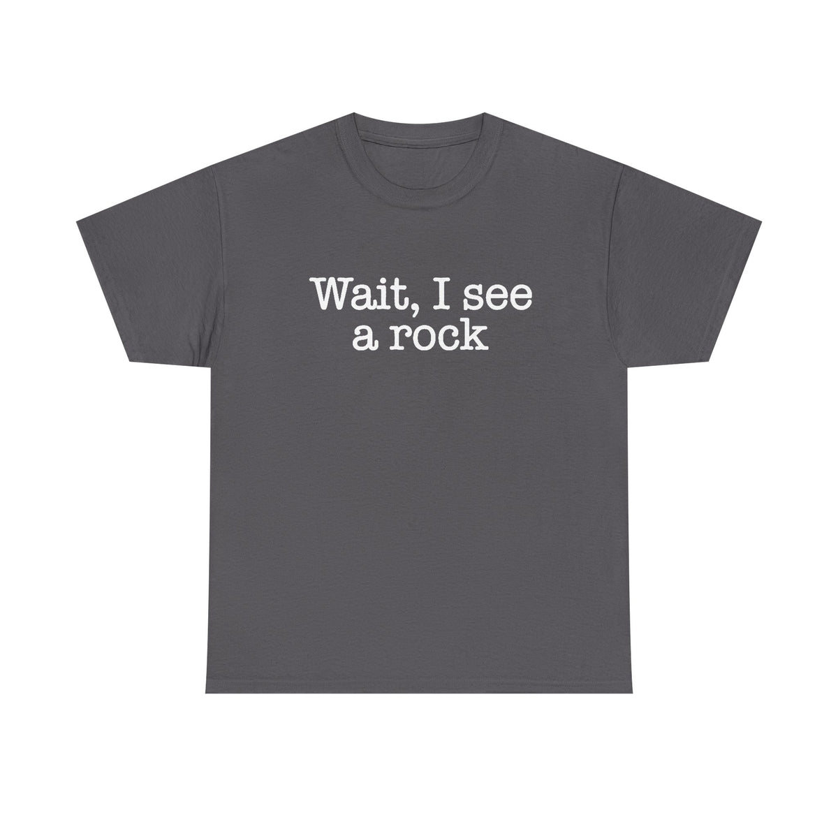 Wait I See A Rock Shirt, Funny Geologist Gift, Science Shirt, Rock Lover Shirt, Geology Teacher Tee, Rock Collector Shirts