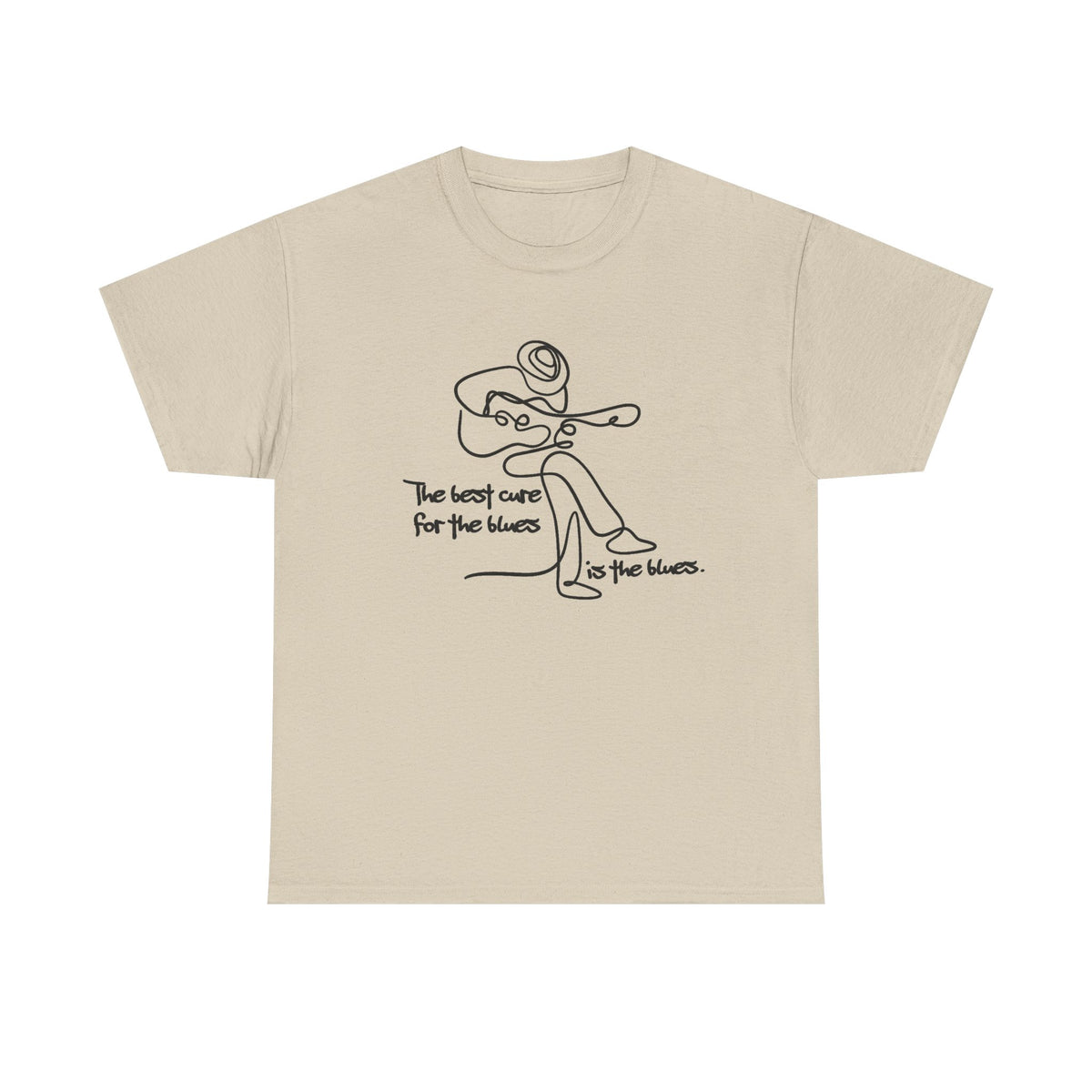 Blues Shirt Blues Is The Cure Loving The Blues Lover Gift Musician Gift Music Lover Friend Gift Spouse Gift Guitar Lover Blues Loving