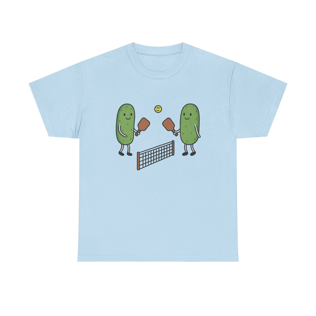 Funny Pickleball T-Shirt: Doodle Pickles Design, Unisex Fit