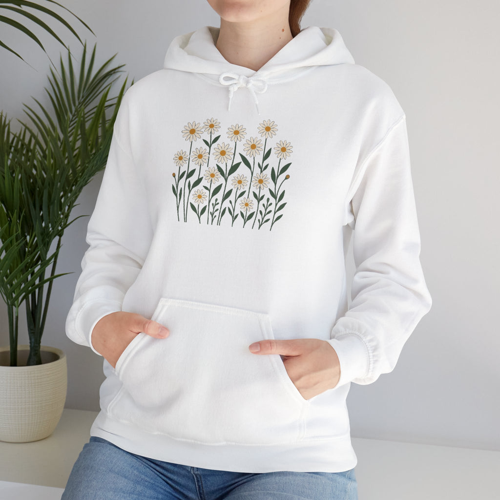 Daisy Hoodie Cute Hoodies Granola Girl Aesthetic Plant Hoodie Wildflower Hoodie Granola Girl Aesthetic Hoodie Oversized Tween Girl Gifts