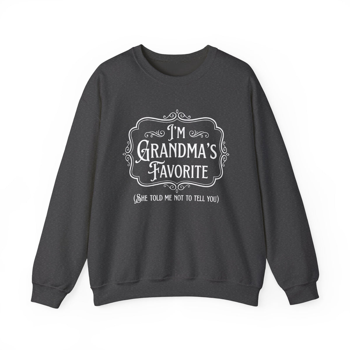 I'm Grandma's Favorite Funny Grandma Shirt Design, Grandkid Digital Download, Family Humor T-Shirt Graphic