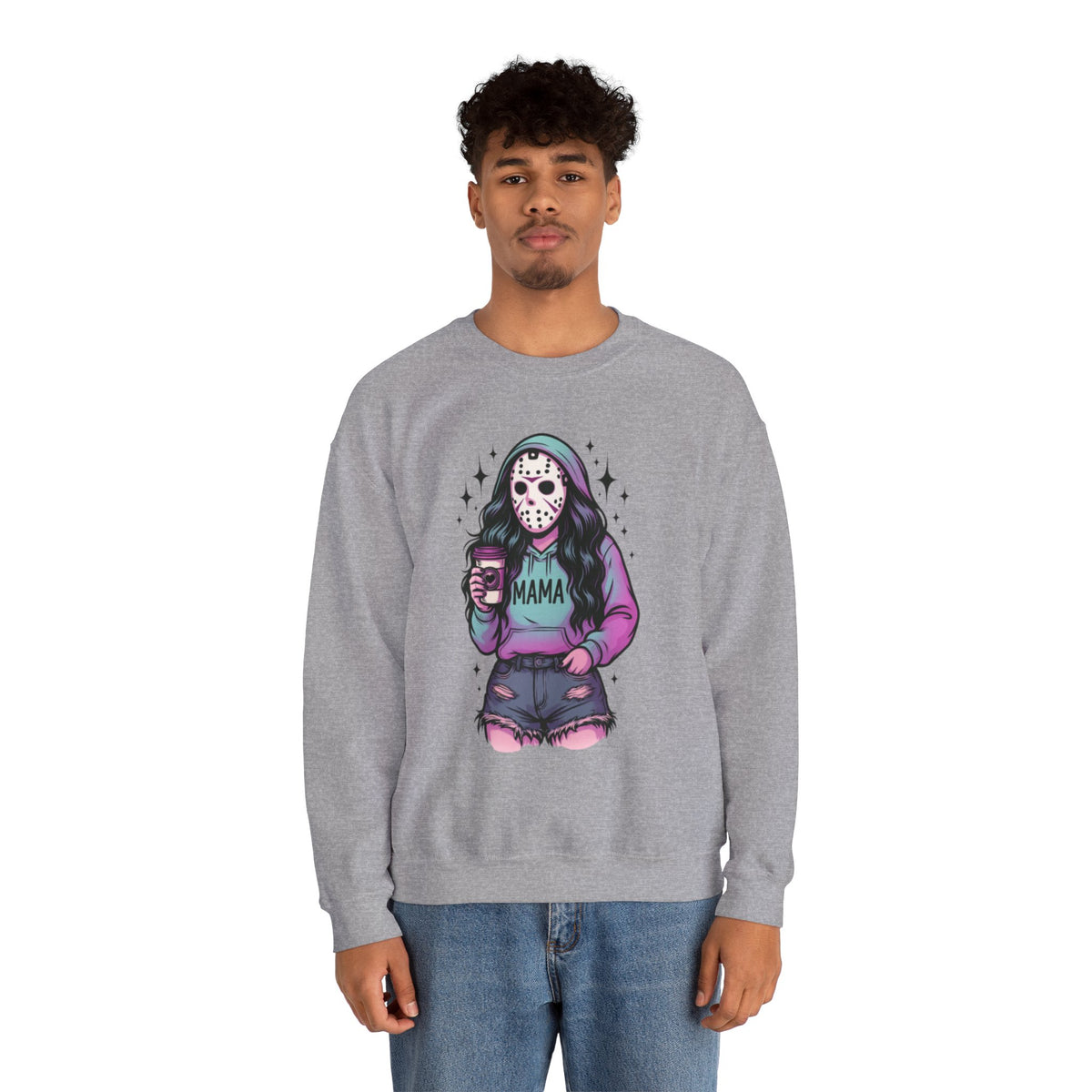 Halloween Horror Mama Sweatshirt, Trendy Custom Spooky Mama Hoodie, Family Spooky Season Sweaters, Killer Halloween Hooded, Women Halloween