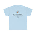 Schrödinger equation shirt - unisex - quantum mechanics and cute cat t-shirt - phisics teacher gift