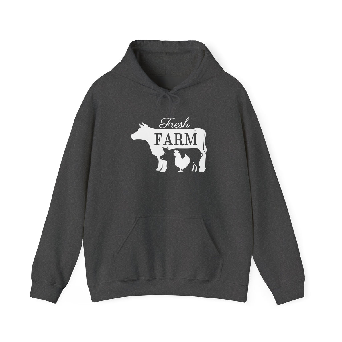 Farm Fresh Hoodie, Farm Animals Hoodie, Holiday Sweatshirt, Farm Hoodie, Farmer Hoodie, Cow Hoodie, Pig   Hoodie, Chicken Sweater