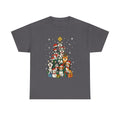 Husky Christmas Tree Shirt, Husky Christmas Shirt, Husky Mom Shirt, Merry Christmas Gift For Husky Lover, Dog Christmas Shirt, Xmas Dog Tees