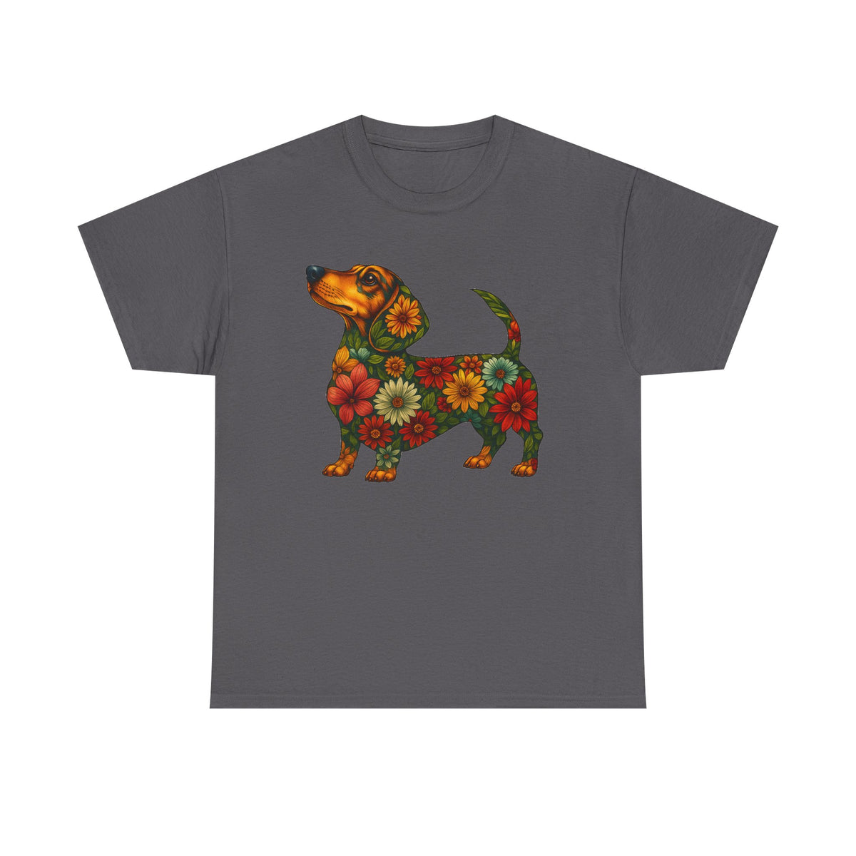 Floral Dachshund Shirt | Wiener Dog | Funny Dog Shirt | Doxie Mama | Dachshund T-Shirt | Cute Dachshund | Dachshund Lover Gift