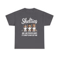 Sheltie Shirt Funny Dog Mom Gift, Shetland Sheepdog Tee, Multiple Shelties Design, Dog Owner Apparel, Cute Puppy Lover T-Shirt