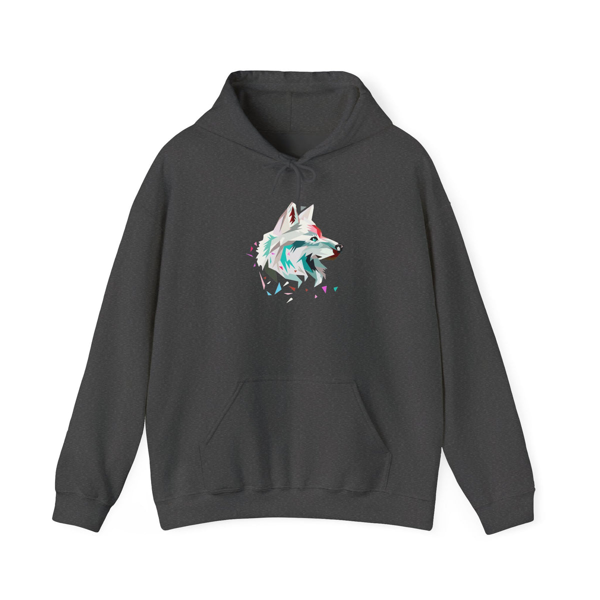 Wolf hoodie for Men Women Girl sweatshirt Nature Animal Unisex raglan for Teens Geometric Wolf Illustration Guy Graphic hoodie Gift idea