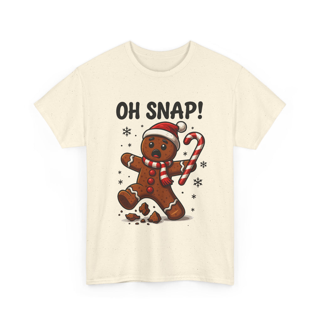 Oh Snap! Christmas Gingerbread Sweatshirt, Christmas Cookie Shirt, Christmas Santa Hat Shirt, Funny Christmas Gift