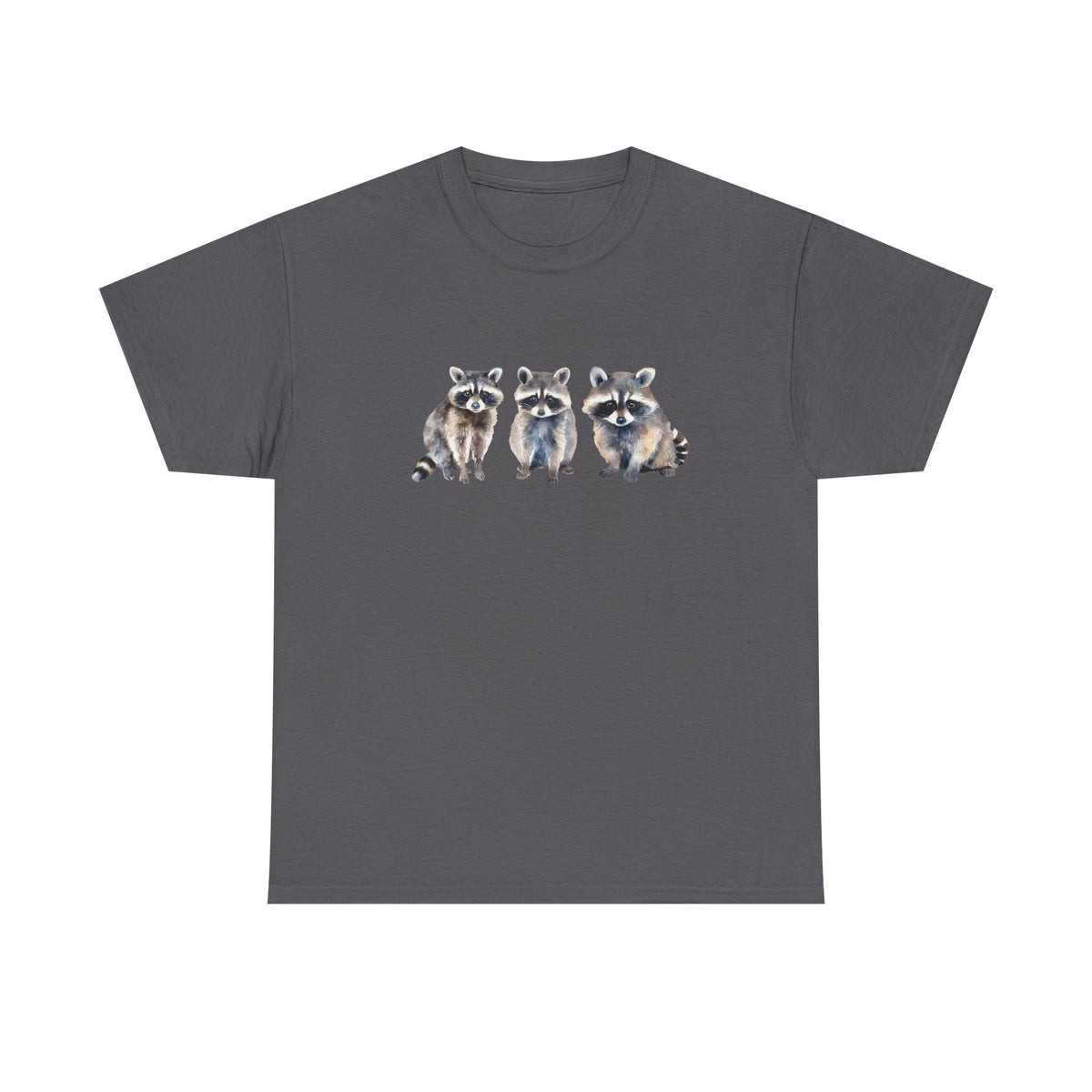 Three Raccoons Shirt, Funny Raccoon T-Shirt, Watercolor Raccoon Sweatshirt, Raccoon Lover Shirt, Raccoon Gifts, Meme Shirt, Animal Lover Tee