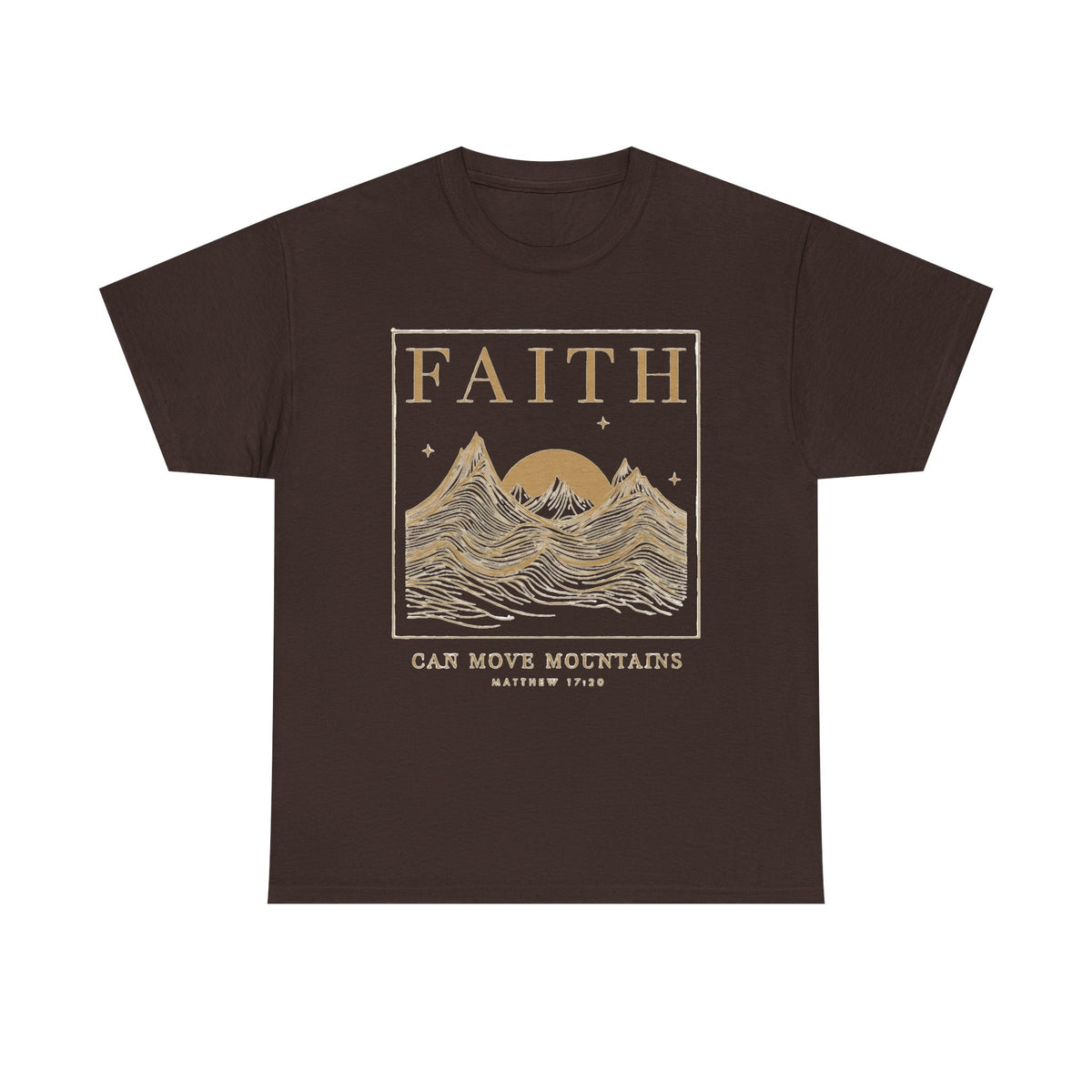 Faith Can Move Mountains Christian Shirt Christianity Christian Merch Christian Streetwear Christian Crewneck Christian Clothes Faith Over