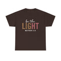 Be The Light T-Shirt, Unisex Fit, Ultra Soft Bella Canvas, Free Shipping, Christian Shirts, Retro, Church Shirt, Inspirational Shirt