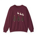 Funny Alpaca Christmas Crewneck Sweatshirt, Cute Xmas Llama Shirt For Friends And Family, Animal Or Pet Lover Sweater, Llama Lover Gift