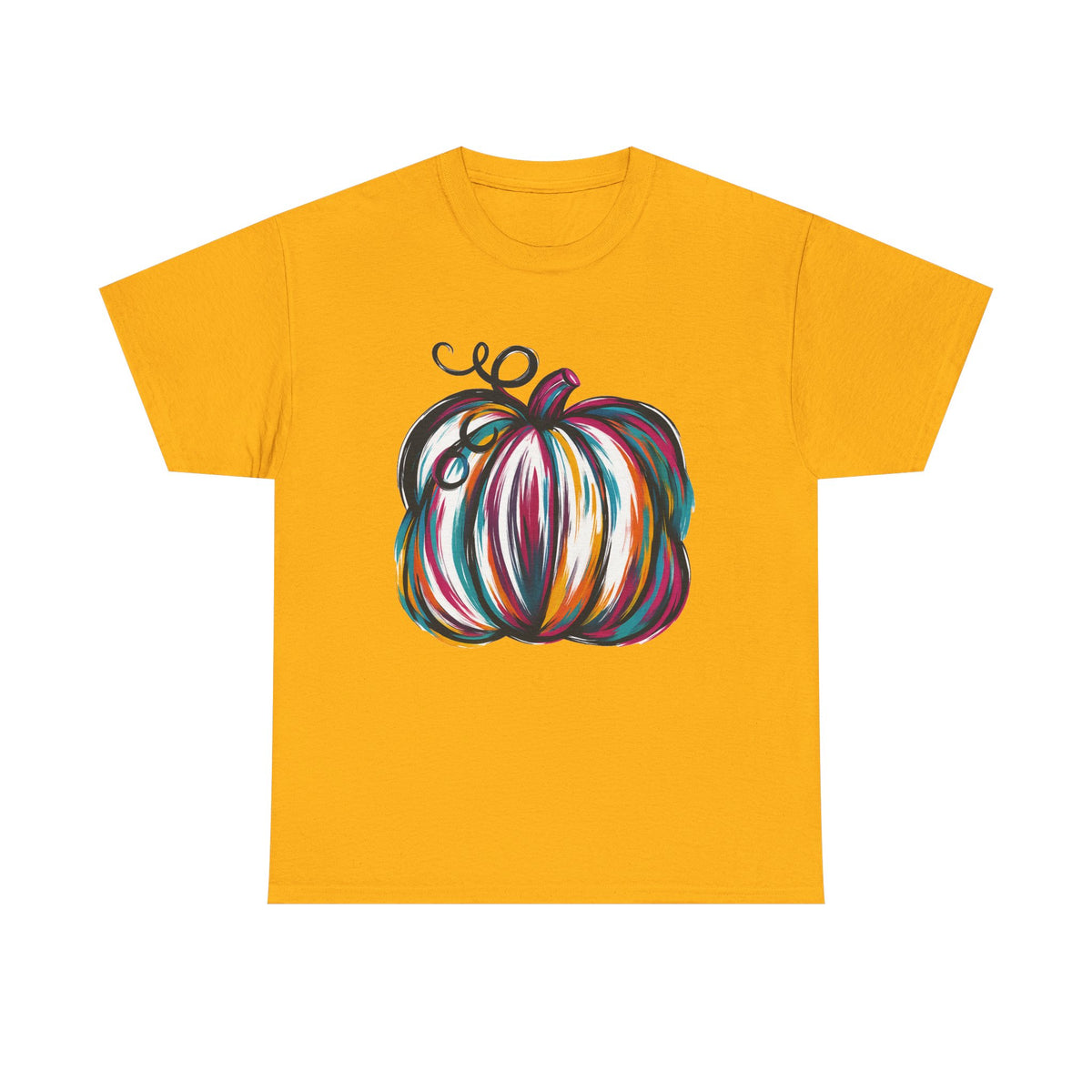 Watercolor Pumpkin T-shirt, Colorful Pumpkin Shirt, Watercolor Pumpkins, Halloween Shirt, Autumn Shirt, Cute Fall Shirt, Gift For Halloween