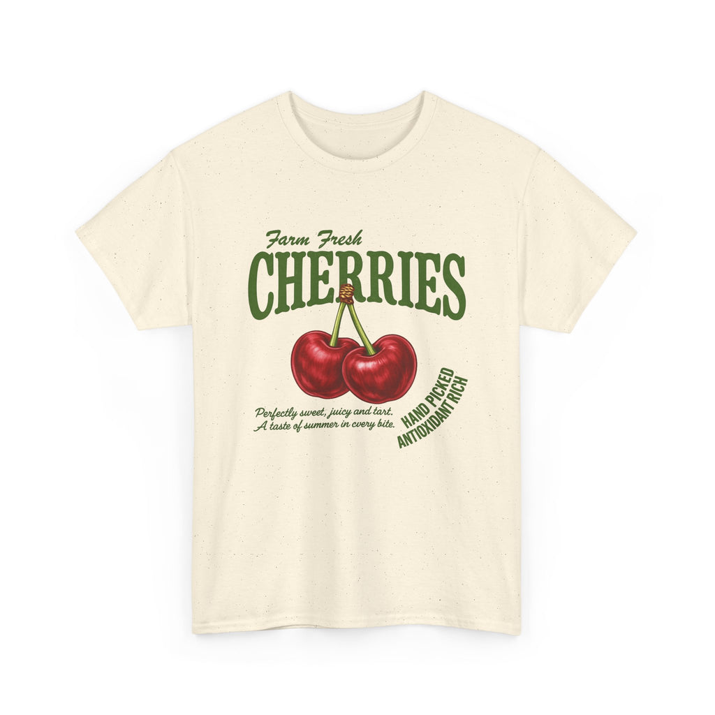 Vintage Cherry Shirt, Fruit TShirt, Cherry Tee, Foodie, Summer Shirt, Food lover gift,  Retro Cherry Shirt, Cherry Lover Gift, Cherries Tee