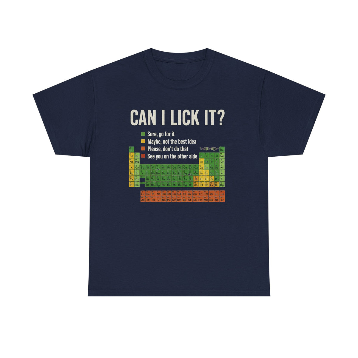 Can I Lick It Shirt, Periodic Table Shirt, Funny Chemistry Shirt, Elements Table Funny Shirt, Science Shirt, Scientist Gift