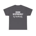 Funny Bartender TShirt, Barmaid T Shirt, Drinking Shirts, Waitress Gift, Barman Tee, Mixologist TShirt, Drink Responsibly Tip Recklessly