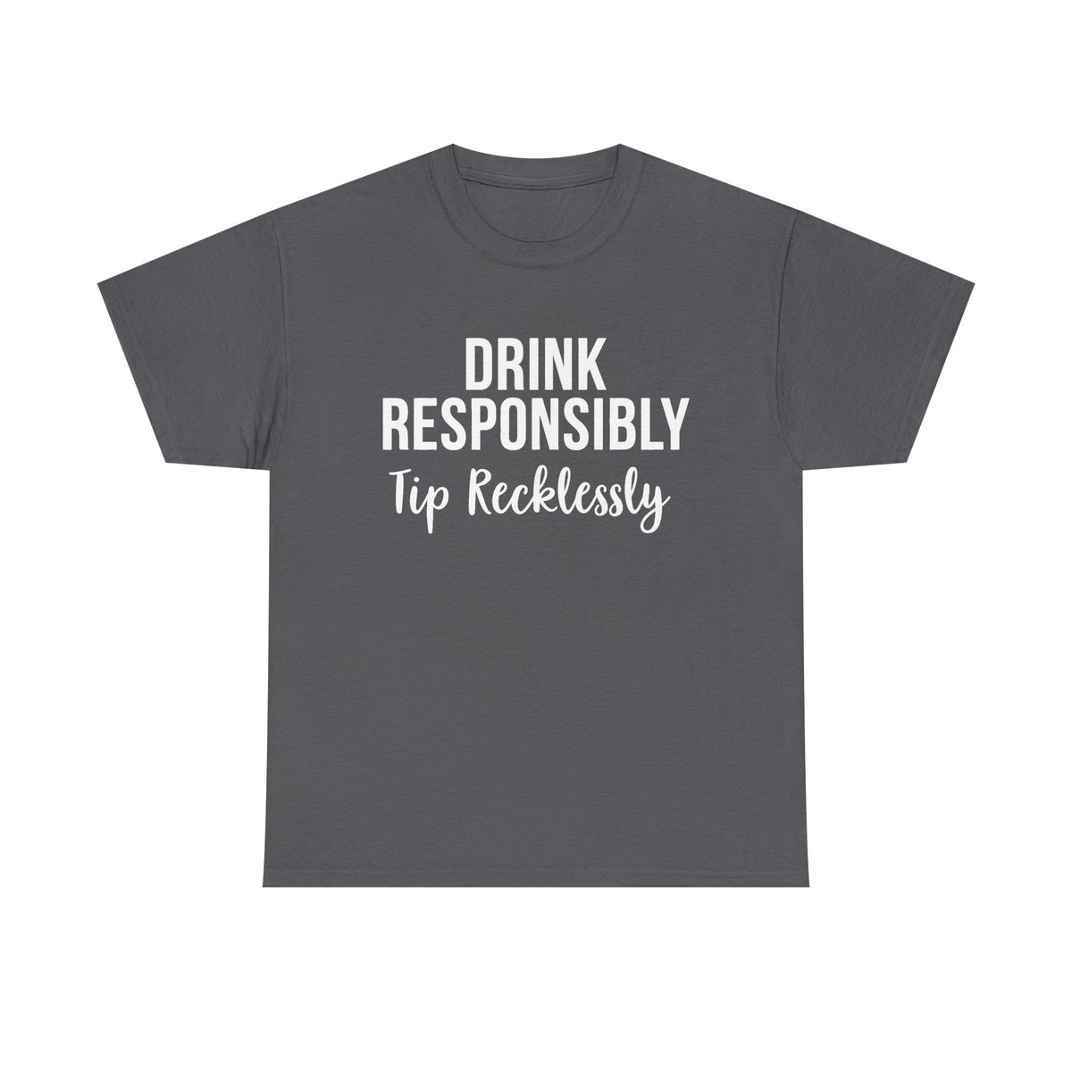 Funny Bartender TShirt, Barmaid T Shirt, Drinking Shirts, Waitress Gift, Barman Tee, Mixologist TShirt, Drink Responsibly Tip Recklessly