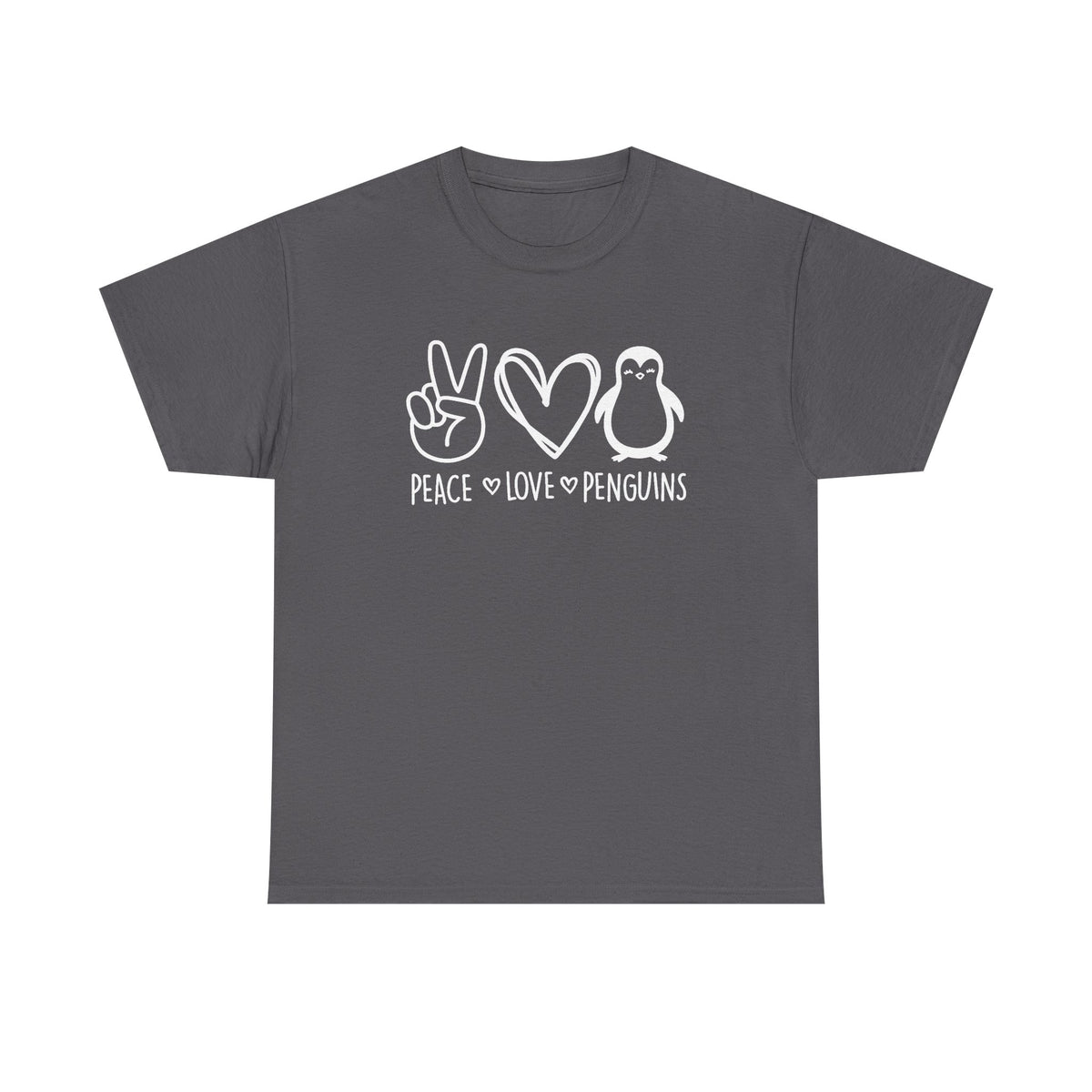 Peace Love Penguins Shirt: Funny Animal Lover Tee