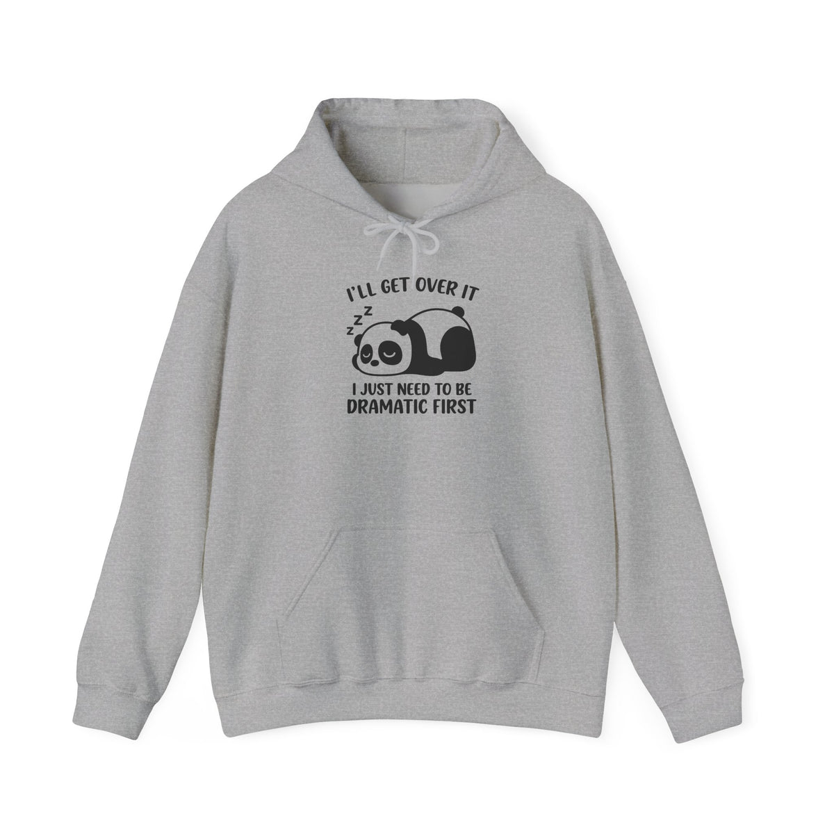 Dramatic Cute Panda Hoodie Sweatshirt, Panda Lover Shirt, Xmas Pullover Jumper for Her or Him, Endangered Conservation
