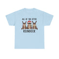 Funny All Of The Otter Reindeer Tshirt, Christmas Animal Shirt, Cute Otter Tee, Otter Holiday Tee, Sea Animal Christmas, Otter Lovers -CC182