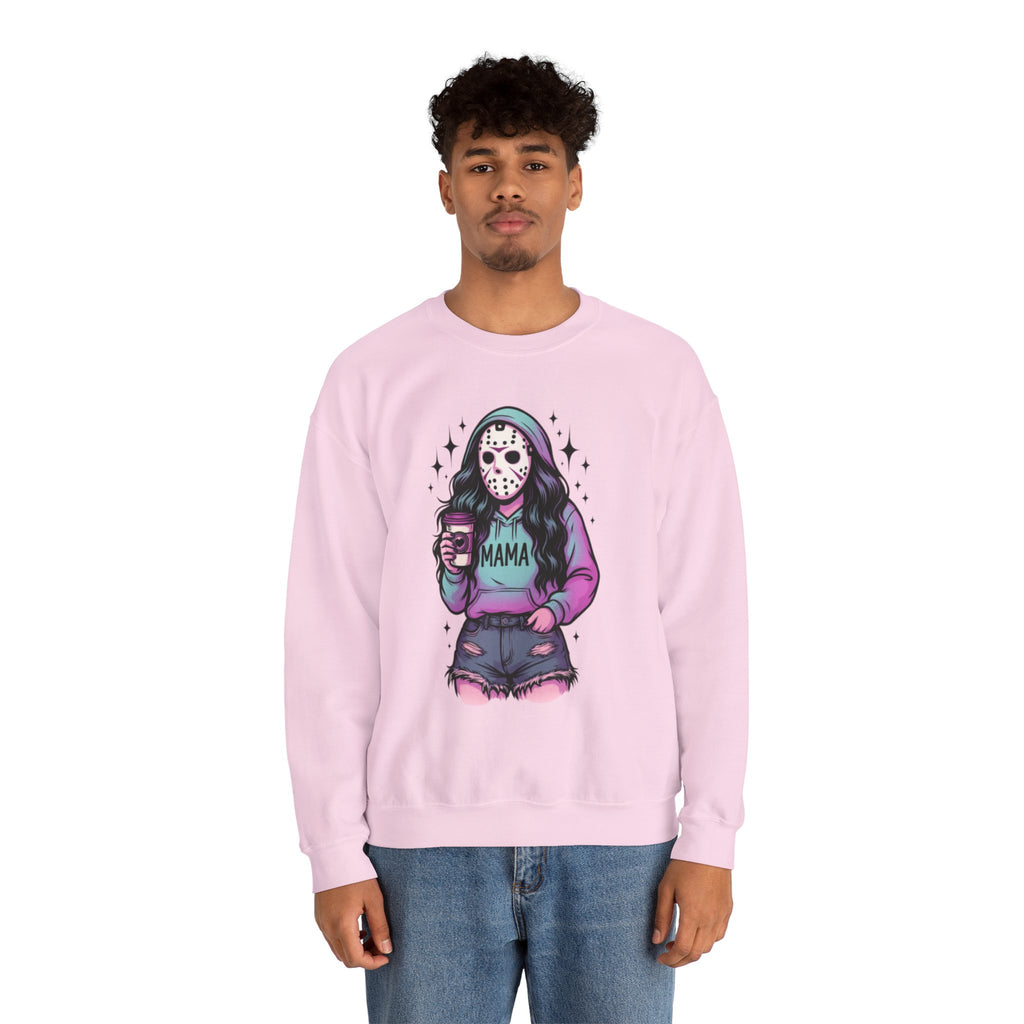 Halloween Horror Mama Sweatshirt, Trendy Custom Spooky Mama Hoodie, Family Spooky Season Sweaters, Killer Halloween Hooded, Women Halloween