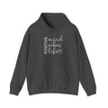 Positive Vibes Graphic Hoodie: Inspirational Cotton Blend Sweatshirt