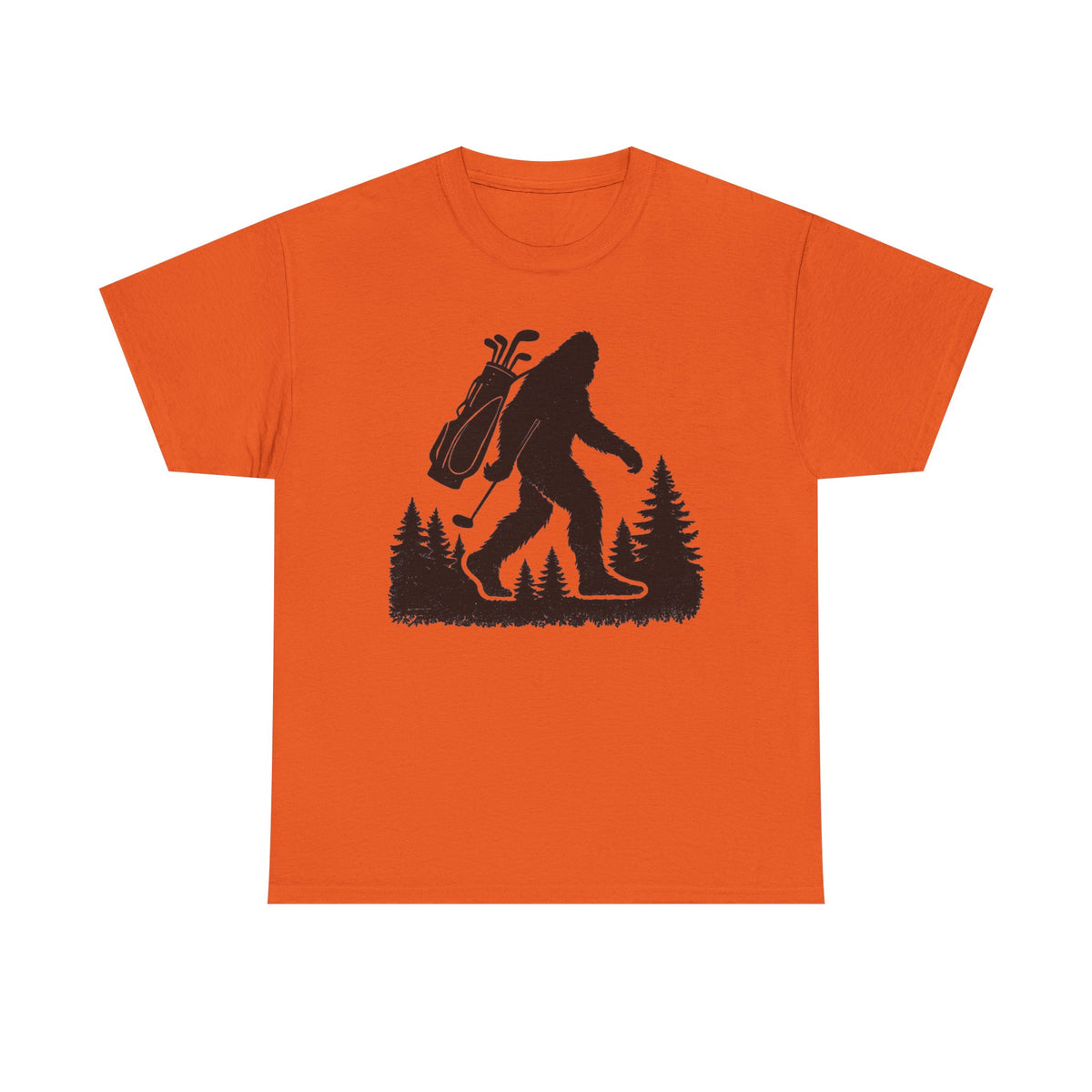 Bigfoot Golf T-shirt  Sasquatch Golfing Shirt Funny Golf Gag Gift for Golfer Men Women Golf Player Golf Lovers Husband Dad