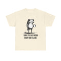 Funny Frog Graphic T-Shirt: Weird Humor Gift