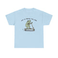 Off To Praise The Lord Shirt, Funny Christian Frog Tee, Unisex Garment-Dyed Top, Faith T-Shirt, Religious Humor Sweatshirt, Bible Study Top