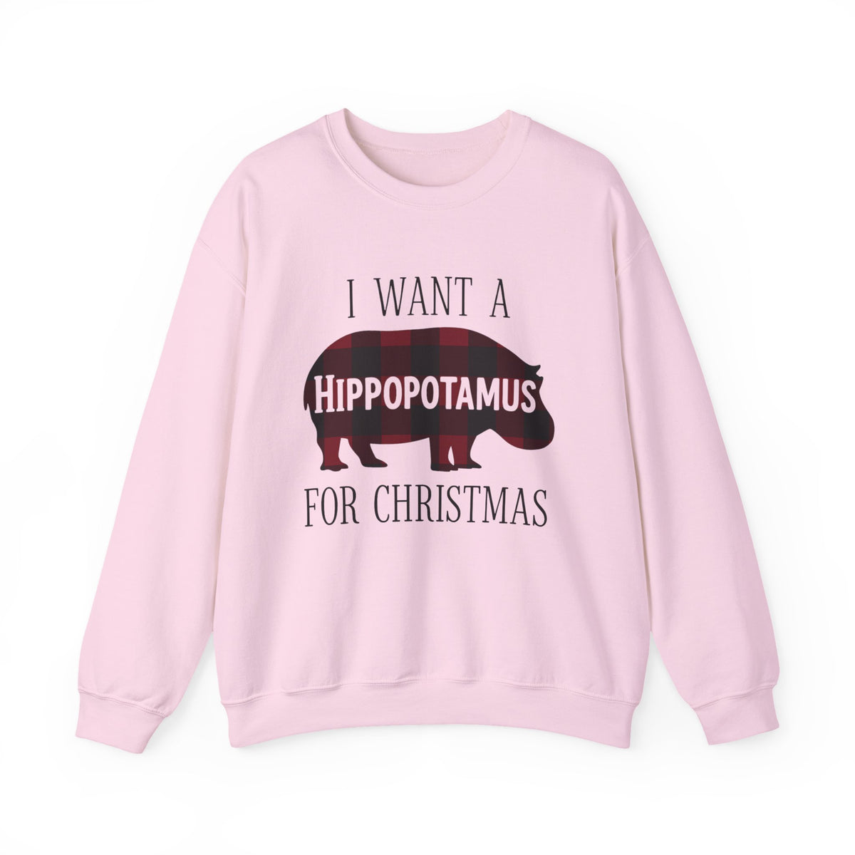 I Want a Hippopotamus for Christmas Shirt, Hippo Shirt, Christmas Hippo Shirt, Christmas Hippo Sweatshirt, Hippo Family Matching Shirt
