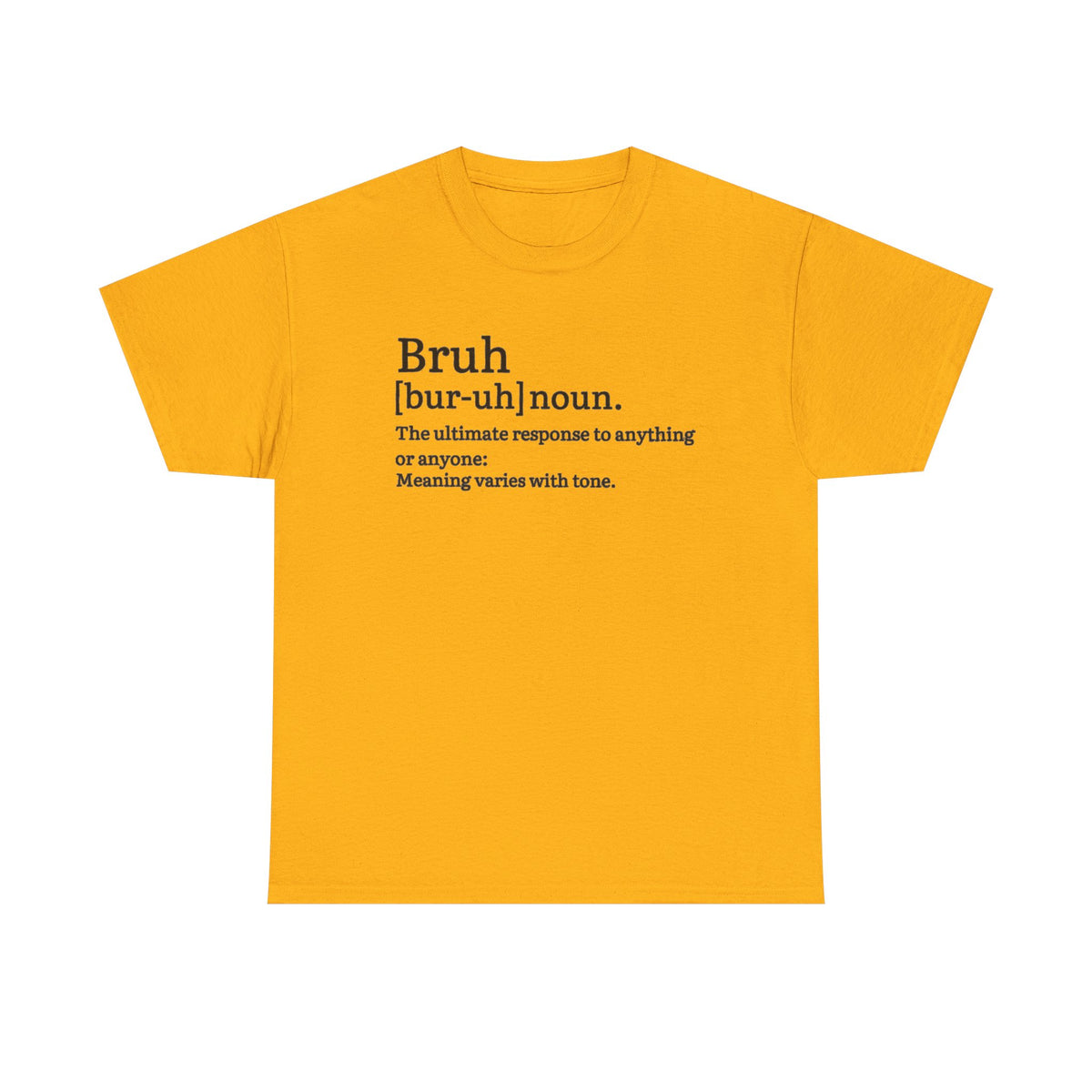 Bruh Definition Shirt, Funny Bruh Tee, Sarcastic Shirts, Funny Definition T-Shirt, Teen Boy Gift, Gift For Brothers, Trendy Memes Shirt