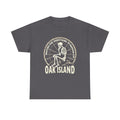 Funny Skeleton Waiting for Something To Happen on Oak Island T-Shirt, Oak Island, Mystery Lover Tee, Funny Skeleton Design, Treasure Hunt