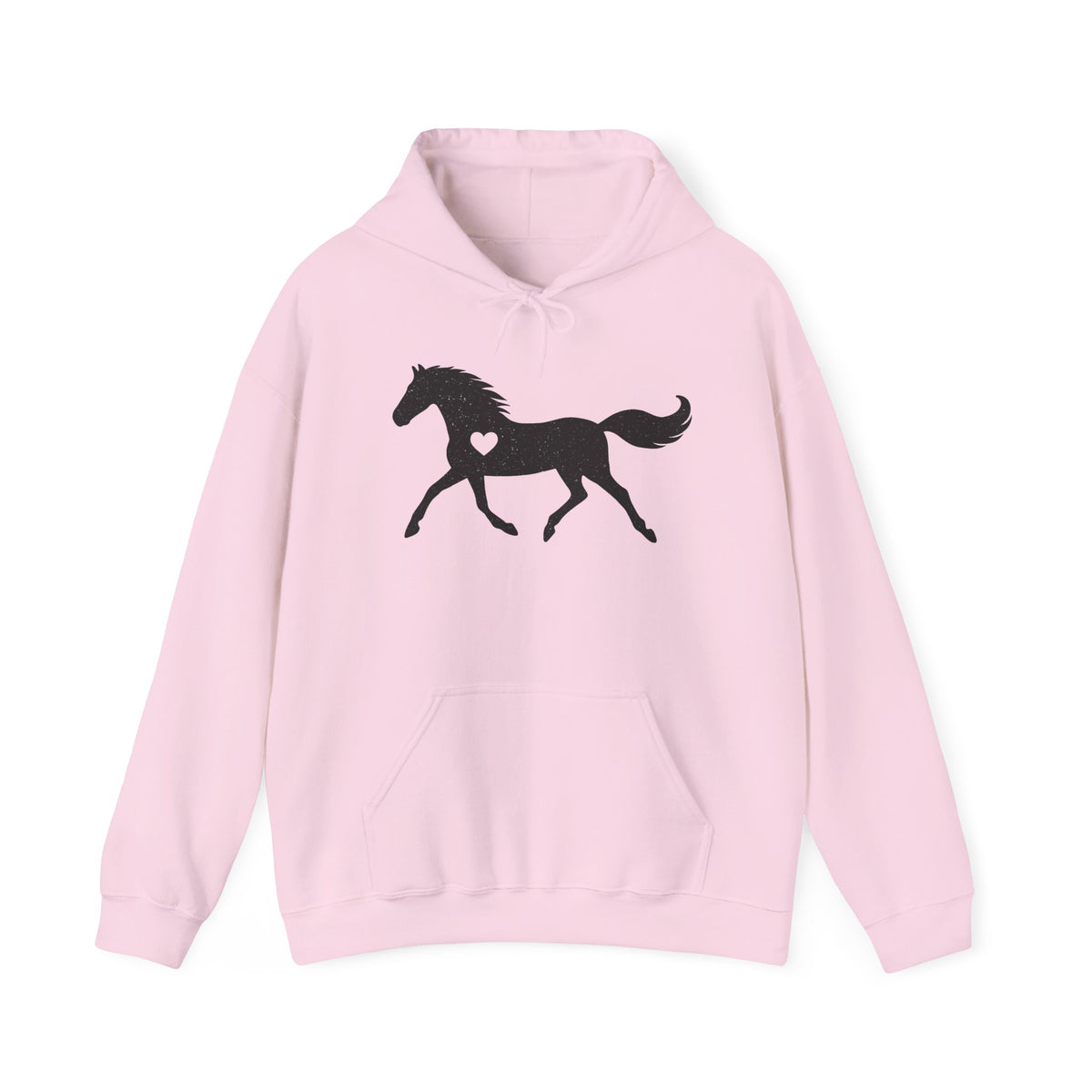 Glitter Horse Hoodie, Horse Lover Gift, Horse Lover Sweatshirt, Heart Hoodie, Equestrian Hoodie, Gift For Horse Lover, Gift For Her