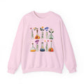 Floral Chemistry Teacher Shirt, Back to School Shirt, Flower Science Tee, Teacher Appreciation Sweatshirt, Gift for Her, School Teacher Gift