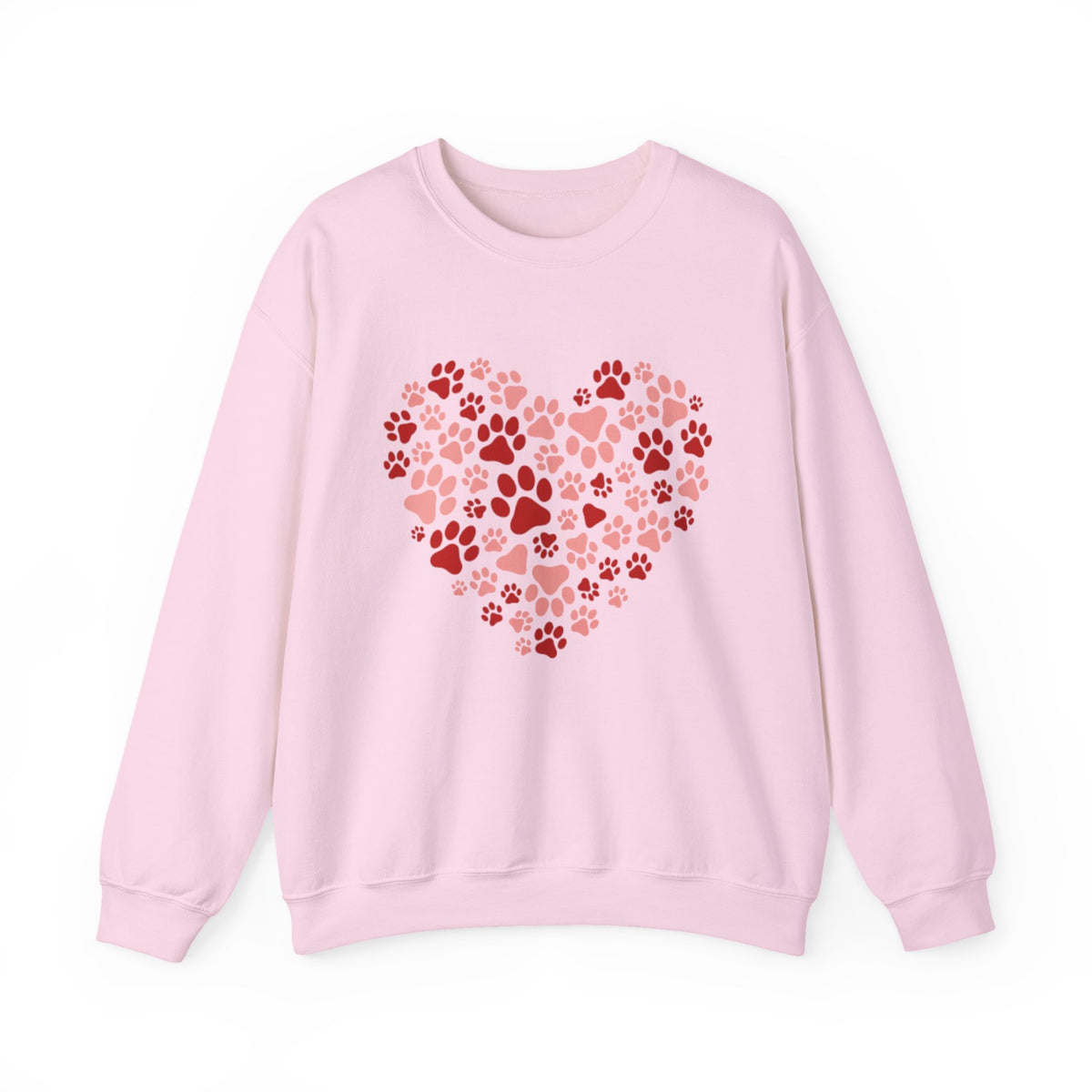 Paw Heart Sweatshirt,Dog Lover Valentines Day Sweat,Heart Sweat,Cat Mom Sweat,Dog Mom SweatValentine Sweat,Love Sweat,Valentines Day Sweater