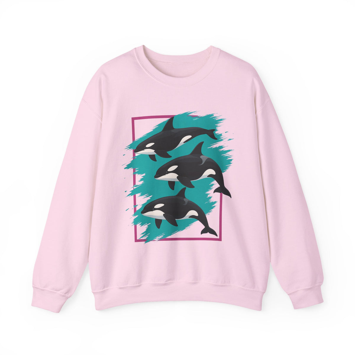 90s Orca Whale Sweatshirt Retro Environmental Graphic Crew Neck Sweatshirt Ocean Conservation Indie Crewneck Vintage Y2K Environment Sweater