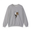 Twin Horses Line Art Sweatshirt | Minimalist Equestrian Pullover