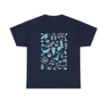 Ocean animals shirt, summer beach shirt, back to school shirt, dolphin shirt, shark week shirt, ocean shirt, ocean animals, earth day shirt