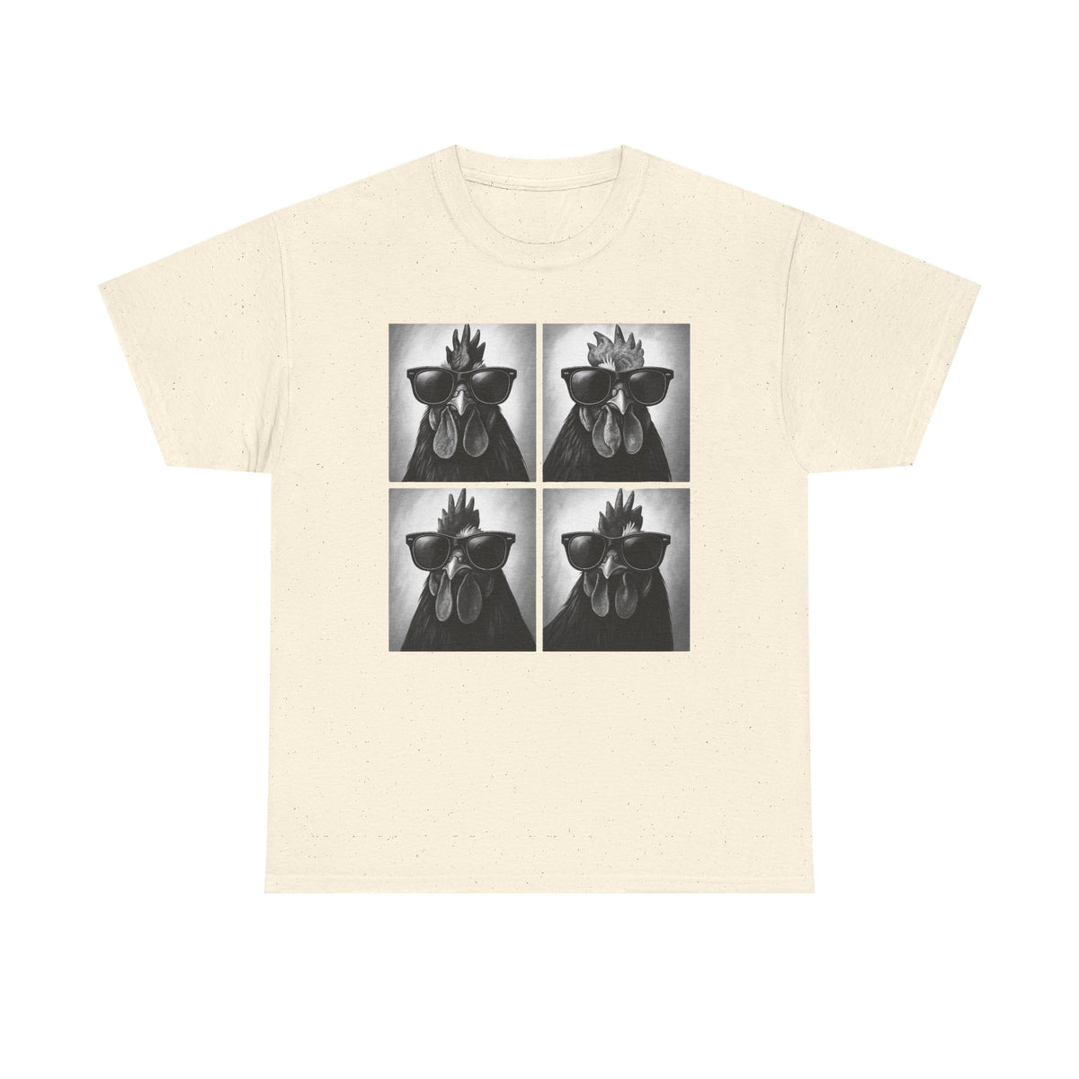 Comfort Colors® Photobooth Chicken Shirt, Funny Rooster Shirt, Funny Chicken Shirt, Chicken With Sunglasses, Farm Animal, Women Chicken Tees