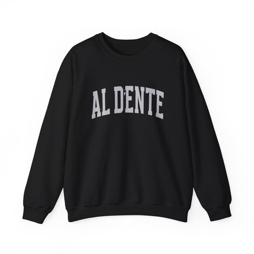 Al Dente Sweatshirt, Pasta Sweatshirt, Trendy Varsity Graphic Food Sweatshirt, Pasta Lover, Food Sweater, Italian Food Crewneck,Foodie Gifts