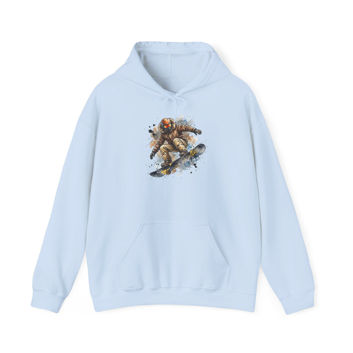 Snowboard Sweatshirt for Winter Sports, Ski Lover Gift