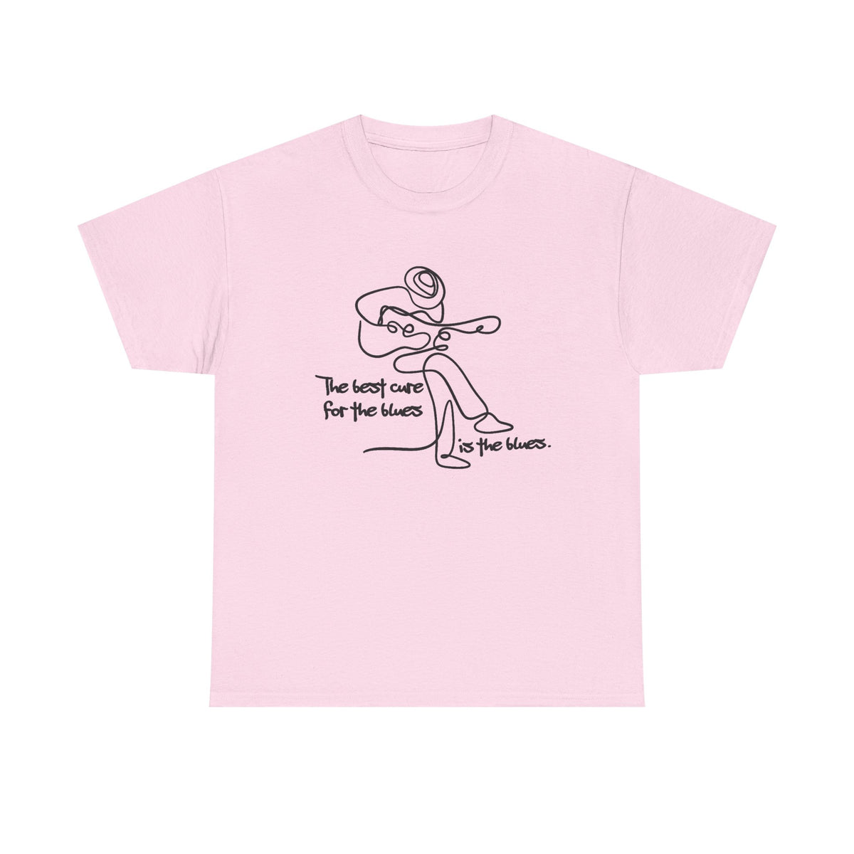 Blues Shirt Blues Is The Cure Loving The Blues Lover Gift Musician Gift Music Lover Friend Gift Spouse Gift Guitar Lover Blues Loving