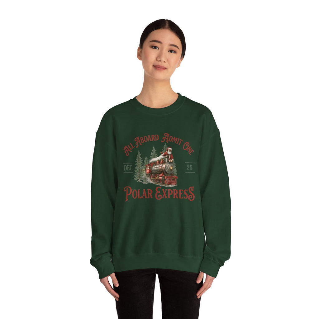 Polar Express Shirt, Christmas Gift For Family, Xmas Crewneck Sweater, Merry Christmas, Christmas Gift Ideas, Trendy Shirt, women's Shirt,